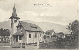 CPA Cernay Sennheim Nouvelle église évangélique Neue Evangelische Kirche - Cernay