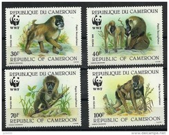 CAMEROUN, WWF, Yvert 822/25 ** Neuf Sans Charniere. MNH - Neufs