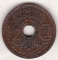 Indochine Française. 1/2 Cent 1935. Bronze - Indochine