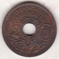 Indochine Française. 1/2 Cent 1938. Bronze - Französisch-Indochina