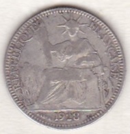 Indochine Française. 10 Cent 1928 A  . En Argent - Frans-Indochina