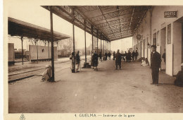 ALGERIE  ))  GUELMA   Intérieur De La Gare - Guelma