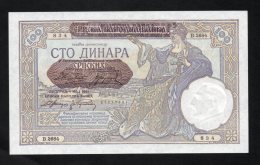 Banconota Serbia -  100 Dinara 1941 (FDS - UNCIRCULATED) - Servië