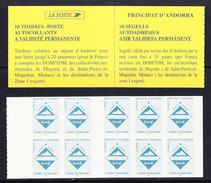 Andorra Fr. 1997 Booklet ** Mnh (36750F) - Carnets