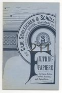 CARL SCHLEICHER & SCHÜL / DÜREN - Catalogues