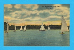 ** SAIL BOATING ON CROSS LAKE SHREVEPORT LA ** - Shreveport