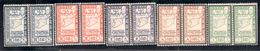 Syria1943: Yvert271-5mnh** Pairs - Unused Stamps
