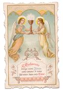 Devotie - Devotion - Communie Communion - Marguerite Gerok - Antwerpen 1895 - Comunioni