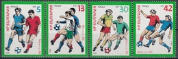 BULGARIA 3385-3388,unused,football - Neufs