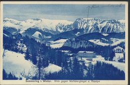 °°° 6338 - AUSTRIA - SEMMERING I. WINTER - 1931 With Stamps °°° - Semmering