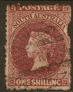 SOUTH AUSTRALIA 1876 1/- SG 127 U* #ABG175 - Oblitérés