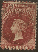 SOUTH AUSTRALIA 1876 1/- Brown SG 142 U #ABG178 - Oblitérés