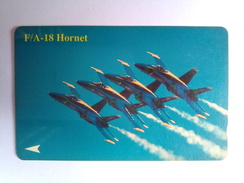 Singapore Phonecard 38SIGB F/A 18 Hornet  $10 - Avions