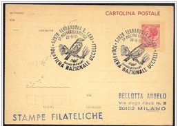 Italia/Italy/Italie: Fiera Nazionale Degli Uccelli, National Bird Fair, National Des Oiseaux Du Salon - Mechanical Postmarks (Advertisement)