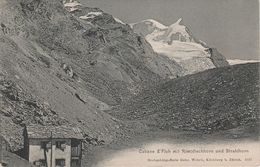 AK Cabane Z' Fluh Fluhalp Berghaus Flue Rimpfischhorn Strahlhorn Gletscher A Zermatt Täsch Suisse Schweiz Wallis VS - Täsch