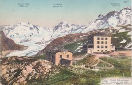 AK Hotel Restaurant Schwarzsee Lac Noir Monte Rosa Lyskamm Breithorn Gletscher A Zermatt Täsch Suisse Schweiz Wallis VS - Täsch