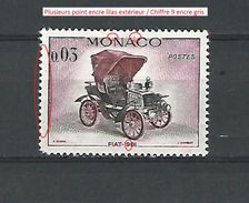 VARIÉTÉS  1961 N° 559  FIAT  1901   NEUF * GOMME TRACE CHARNIÈRE ENLEVER YVERT 0.40 € - Variétés