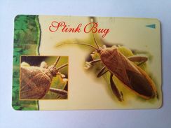 Singapore Phonecard 113SIGC Stink Bug $10 - Sonstige & Ohne Zuordnung