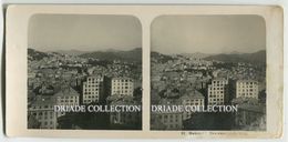 FOTOGRAFIA STEREOSCOPICA GENOVA PANORAMA ANNO 1902 - Stereoscopes - Side-by-side Viewers