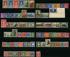 FRANCE - ANNEE COMPLETE 1941 - YT 470 à 537 ** - 70 TIMBRES NEUFS ** - 1940-1949