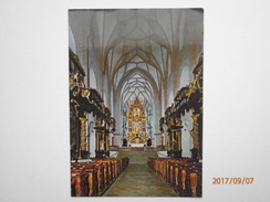 Postcard Mondsee Alte Kunst Im Salzkammergut Pfarrkirche PU 1987  My Ref B21813 - Mondsee