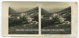 FOTOGRAFIA STEREOSCOPICA RIESENGEBIRGE SPINDELMUHLE BLICK Z. MADELKAMM POLONIA ANNO PRIMI 1900 - Stereoscopes - Side-by-side Viewers