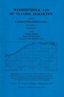 Woordenboek Van De Vlaamse Dialekten - Deel I Landbouwwoordenschat Aflevering 2 Behuizing - Antique