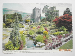 Postcard Grasmere Church The Lake District PU 1976 By Bamforth My Ref B21821 - Grasmere