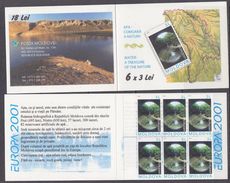 Europa Cept 2001 Moldova Booklet ** Mnh (36756) Promotion - 2001