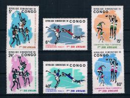 Kongo 1965 Sport Mi.Nr. 221/26 Kpl. Satz ** - Neufs