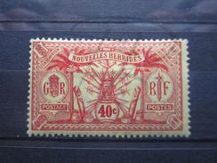 VEND BEAU TIMBRE DES NOUVELLES - HEBRIDES N° 32 , X !!! - Unused Stamps