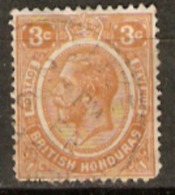 British Honduras 1922 SG 129 3cent Fine Used - British Honduras (...-1970)