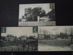 MORCENX (Landes) - Lot De 3 CPA - Scannées Individuellement - Voyagées - A Voir ! - Morcenx