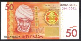 Kyrgyzstan 50 Som 2009 P25 UNC - Kirghizistan