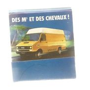 Tabac , Boite, Pochette D'ALLUMETTES, 2 Scans, IVECO ,des M3 Et Des Chevaux , Automobiles Utilitaires - Zündholzschachteln