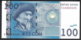 Kyrgyzstan 100 Som 2009 P26 UNC - Kirghizistan