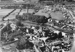 71-PARAY-LE-MONIEL- VUE AERIENNE SUR LA BASILIQUE ET LA BOURBINCE - Paray Le Monial