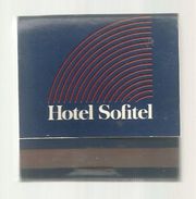 Tabac , Boite, Pochette  D'ALLUMETTES, 2 Scans, HOTEL SOFITEL , Cigarettes DUNHILL - Cajas De Cerillas (fósforos)