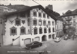 Autriche - Landeck - Kunsthistoriches Eckhaus - Automobiles - Peintures Baroques - Landeck