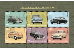 HUNGARY - 2017. S/S - Oldtimer Cars / Polish Warszawa/Moskvitch 407/Trabant/Wartburg/GAZ/Tatra MNH!!! - Neufs