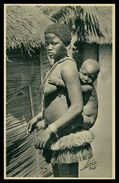 GUINÉ  -EXPOSIÇÕES - Mulher Bigajoz Com  O Filho ( Ed. 1ª Exposição Colonial Portugueza Nº 69/ Foto Alvão) Carte Postale - Guinea Bissau