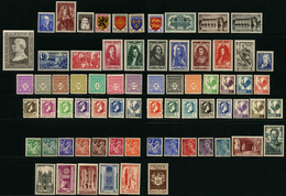 FRANCE - ANNEE COMPLETE 1944 - YT 599 à 668 ** - 70 TIMBRES NEUFS ** - 1940-1949