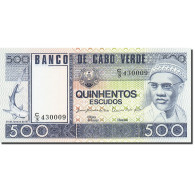 Billet, Cape Verde, 500 Escudos, 1977, 1977-01-20, KM:55a, NEUF - Cabo Verde