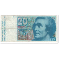 Billet, Suisse, 20 Franken, 1981, Undated, KM:55c, TB - Zwitserland