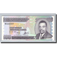 Billet, Burundi, 100 Francs, 2004, 2004-05-01, KM:37D, NEUF - Burundi