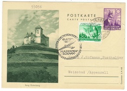 Liechtenstein // 1946 // Entier Postal De La Poste Aérienne Du 21 Avril 1946 - Ganzsachen