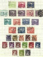 CZECHOSLOVAKIA, Colecção/Collection, 1910s/60s - Lots & Serien