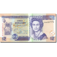 Billet, Belize, 2 Dollars, 2003-2010, 2003-06-01, KM:66a, NEUF - Belize