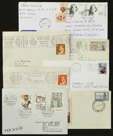 TOPIC CINEMA Topic Cinema: 10 Covers/cards With Stamps Or Special Postmarks, VF - Cinéma