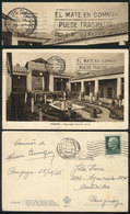 TOPIC MEDICINE "Postcard Sent From Italy To Montevideo, On Arrival It Received - Medicina